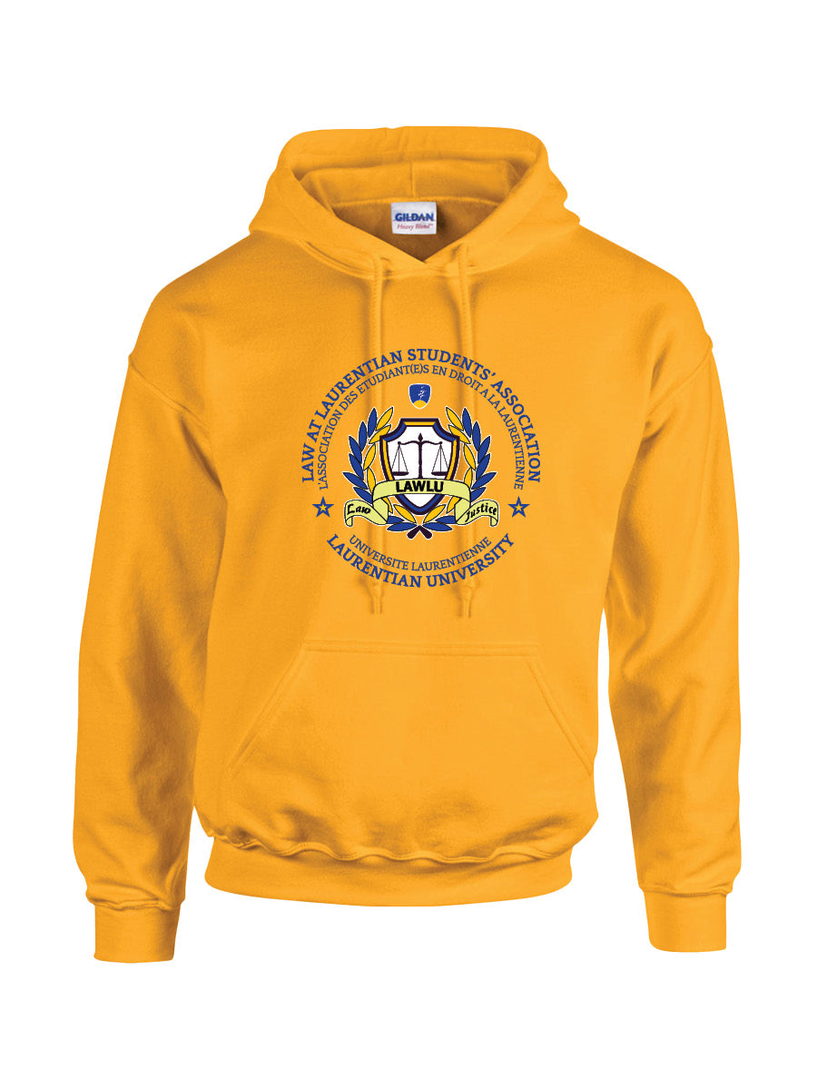 LAWLU - Coat of Arms Hoodie - Printed Logo