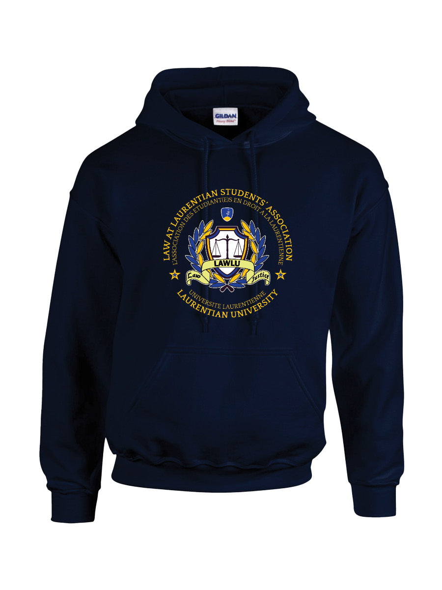 LAWLU - Coat of Arms Hoodie - Printed Logo