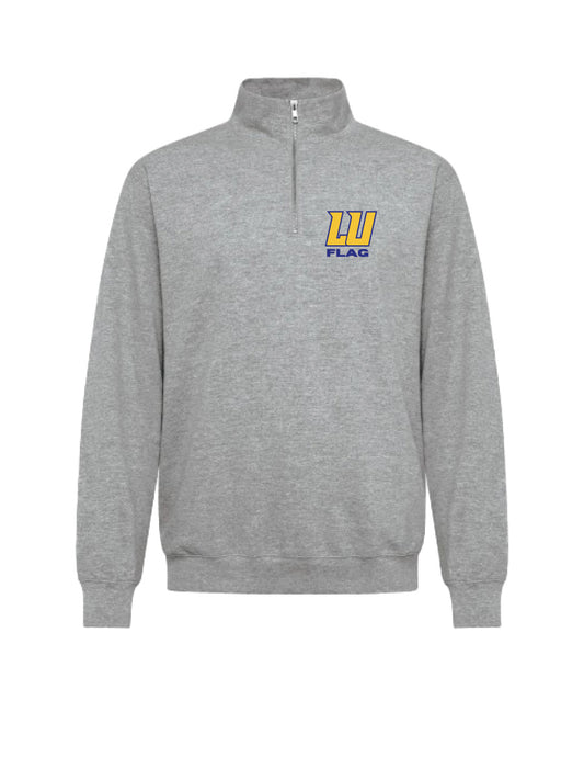LU FLAG - Quarter Zip Athletic Heather