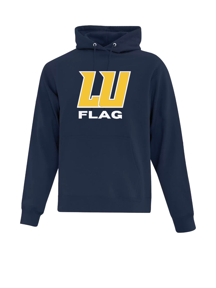 LU FLAG - Hoodie Navy - Printed Logo