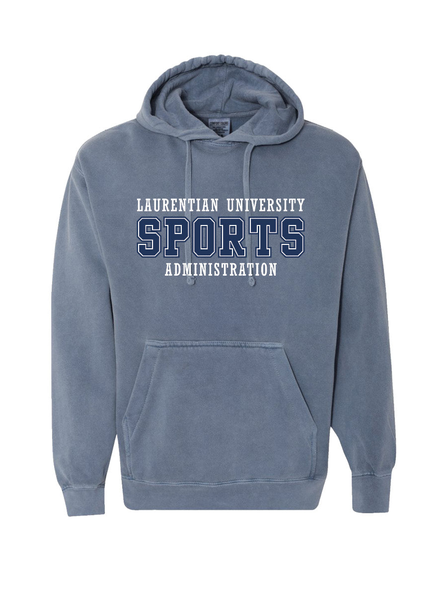 SPAD - Comfort Colour Hoodie Blue Jean - Embroidered Logo