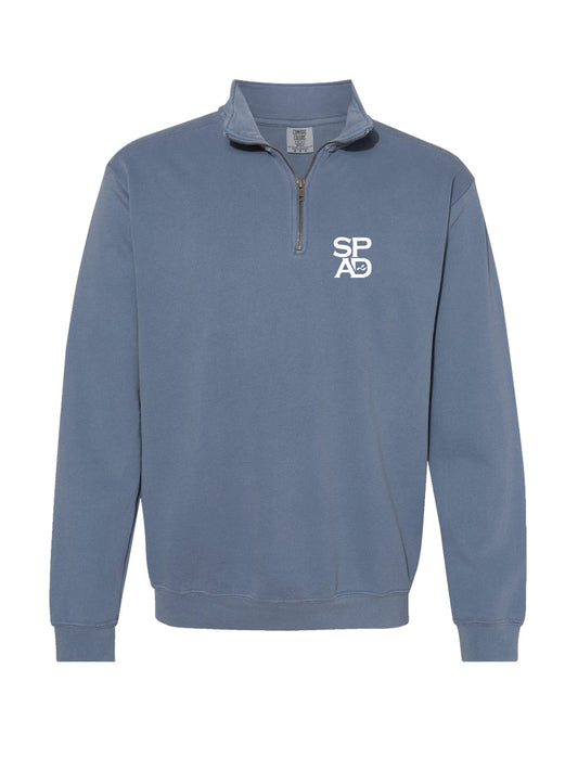 SPAD - Comfort Colours Quarter Zip Blue Jean