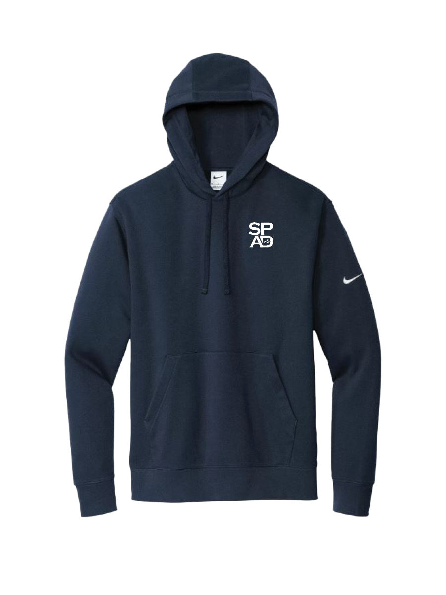 SPAD - Nike Hoodie Heather Midnight Navy - Embroidered Logo