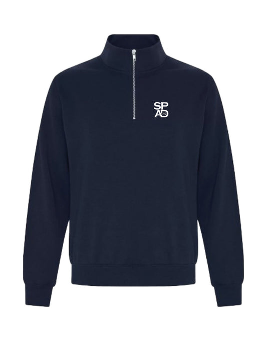 SPAD - Quarter Zip Navy