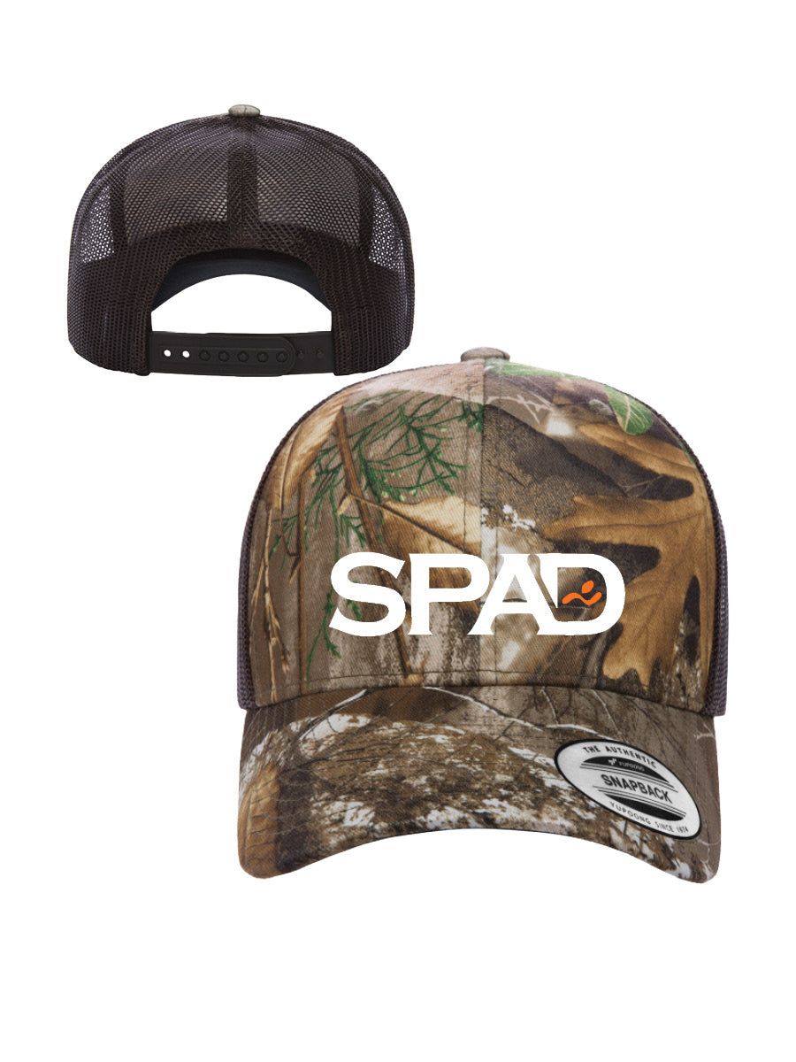 SPAD - Yupoong Trucker Cap Real Tree - Embroidered Logo