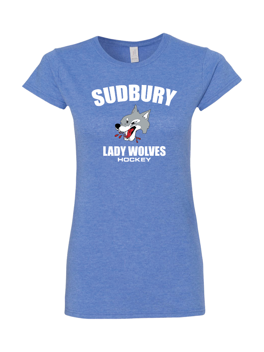 LADY WOLVES - Full Front Printed T-Shirt