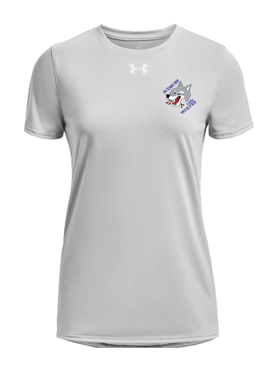 LADY WOLVES - Under Armour Left Chest Logo T-Shirt
