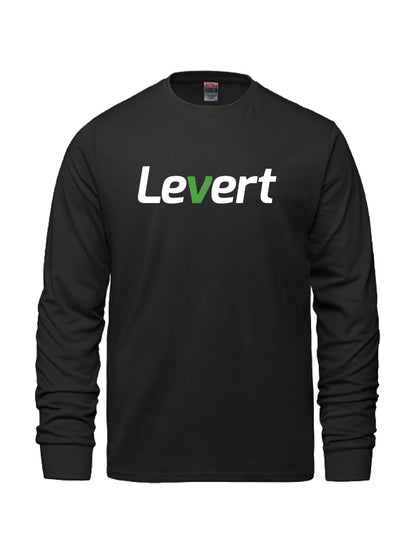 Levert - Cotton Long Sleeve - Printed Logo