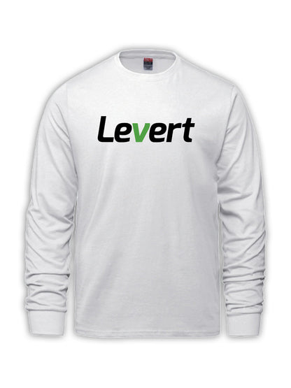 Levert - Cotton Long Sleeve - Printed Logo