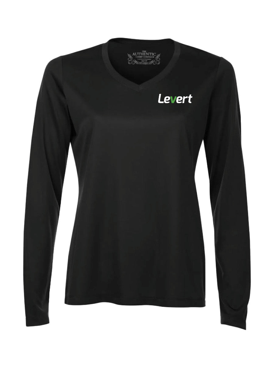 Levert - Dri Fit Performance Long Sleeve - Printed Logo