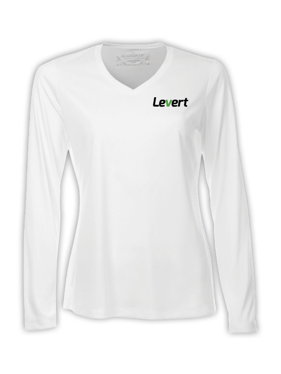 Levert - Dri Fit Performance Long Sleeve - Printed Logo