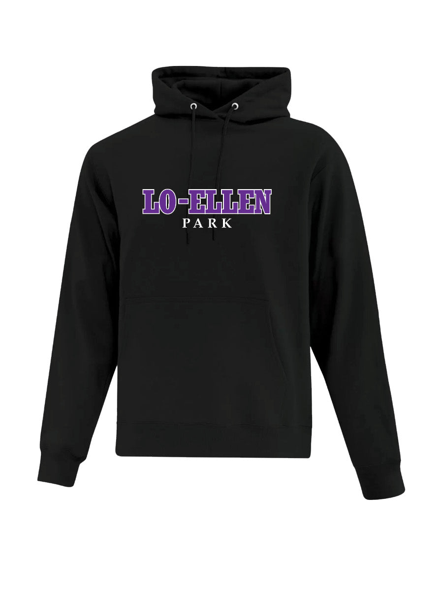 Lo-Ellen Park Secondary School Hoodie Black - Embroidered Logo