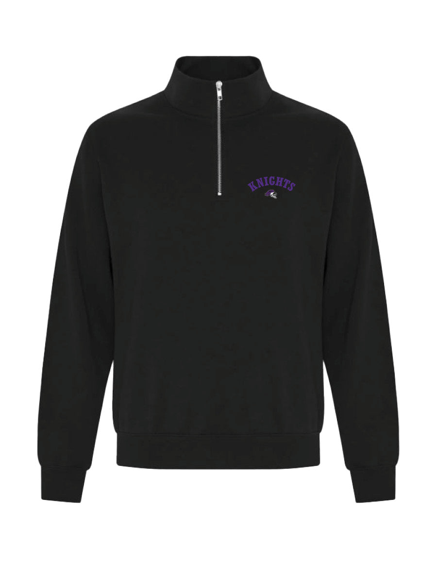 Lo-Ellen Park Secondary School Quarter Zip - Embroidered Logo