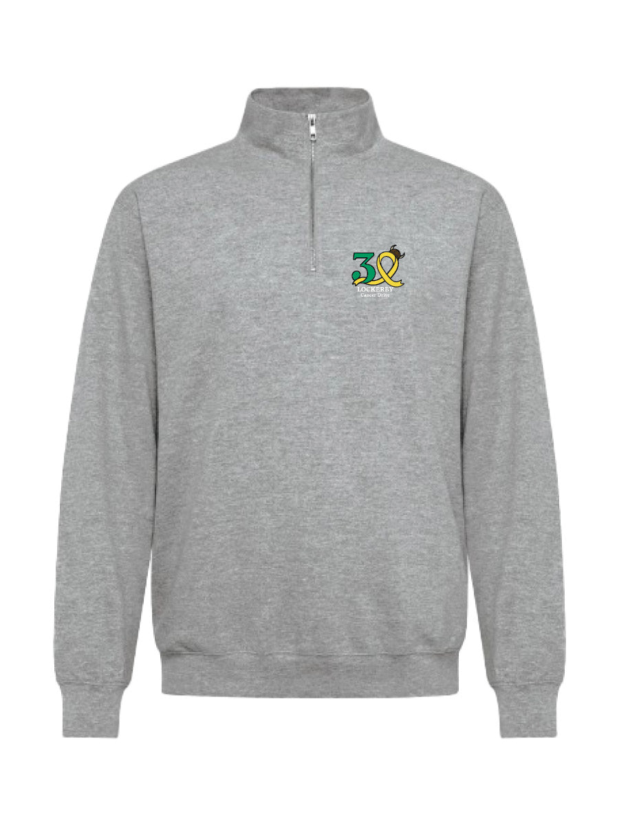LOCKERBY CD - Quarter Zip - Printed Logo