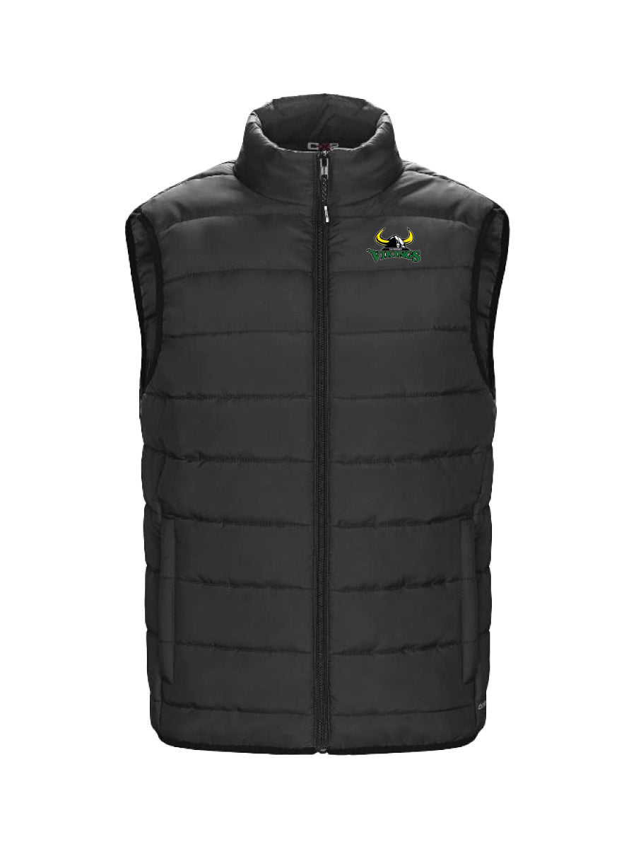 LOCKERBY - Puffer Vest - Embroidered Logo