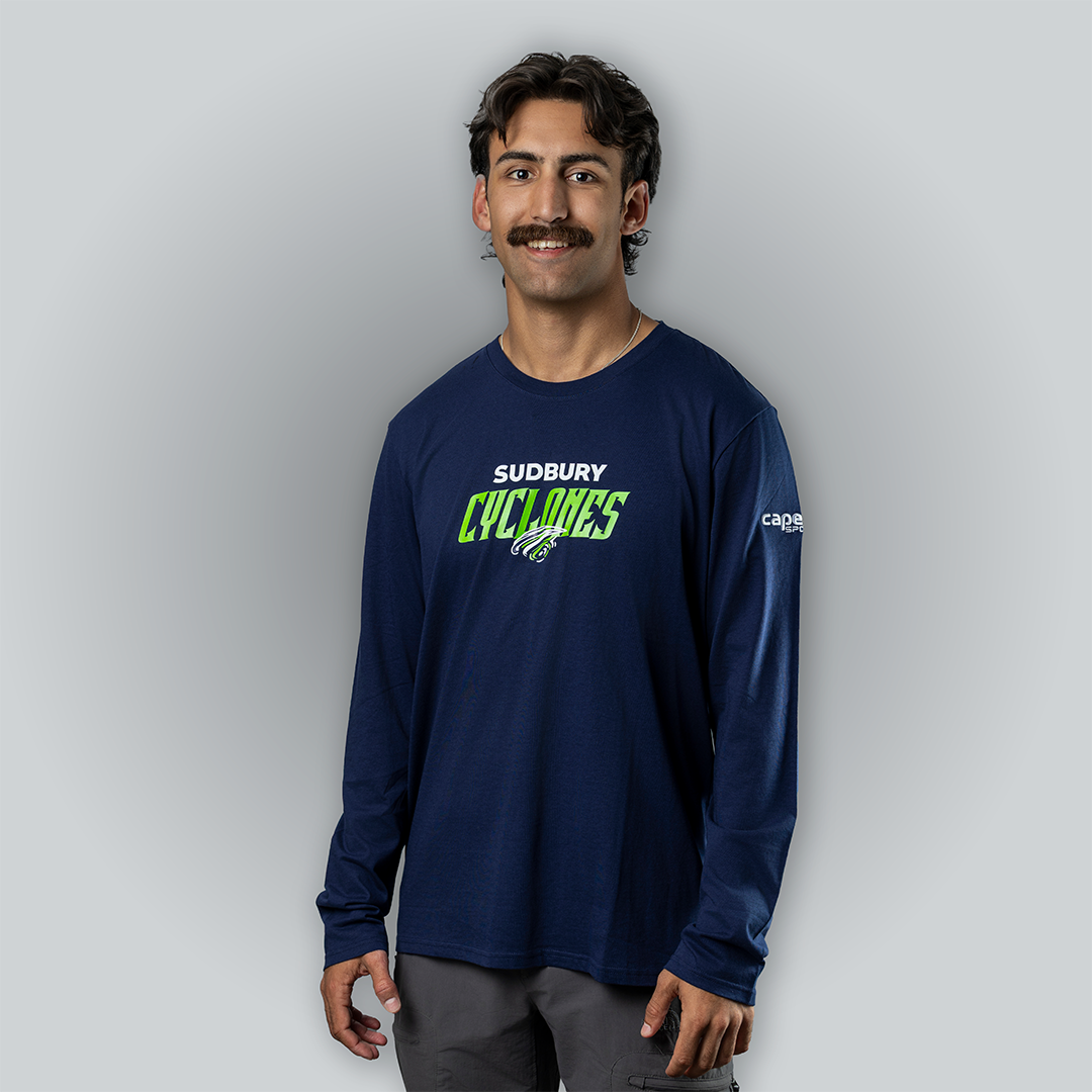 Cyclones Capelli Navy Men's Long Sleeve