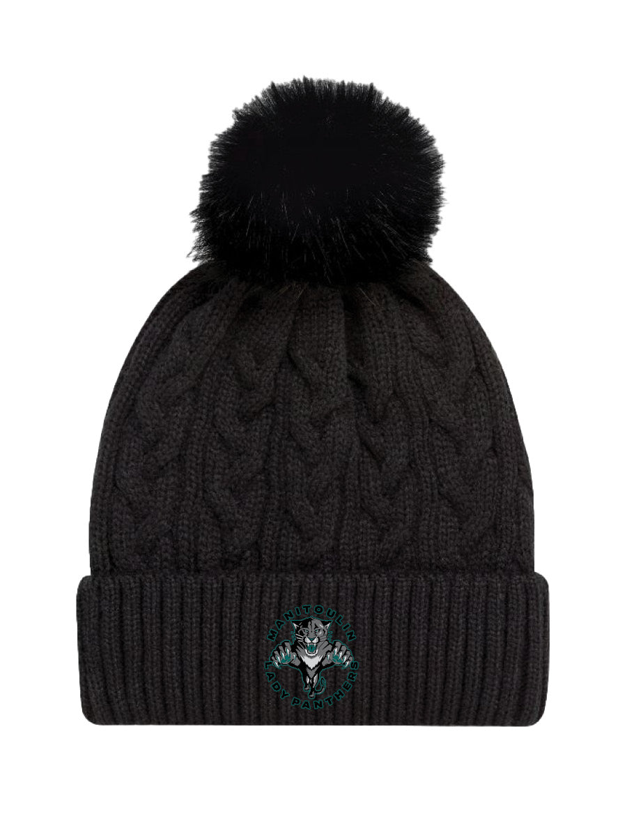 LADY PANTHERS - Knit Pom Pom Toque