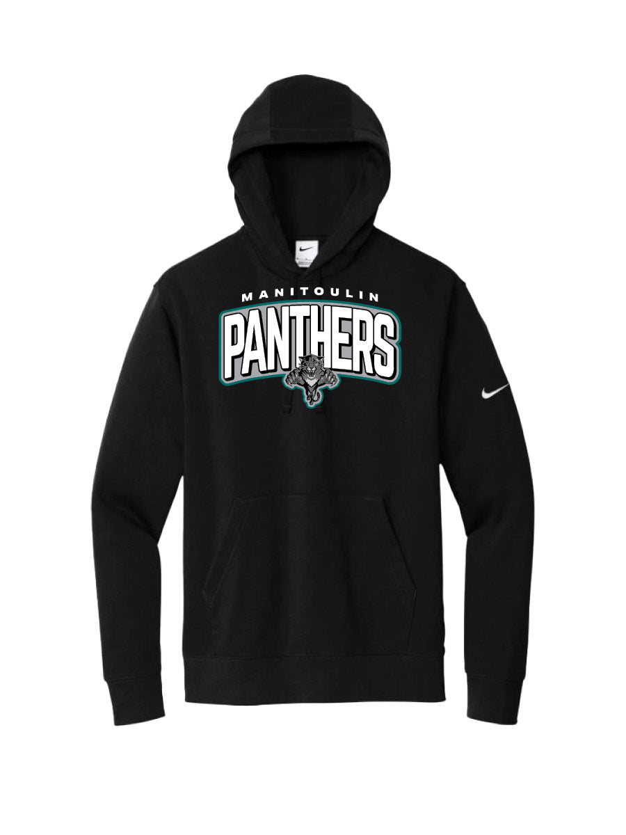LADY PANTHERS - Manitoulin Panther Patch Hoodie - Embroidered Logo
