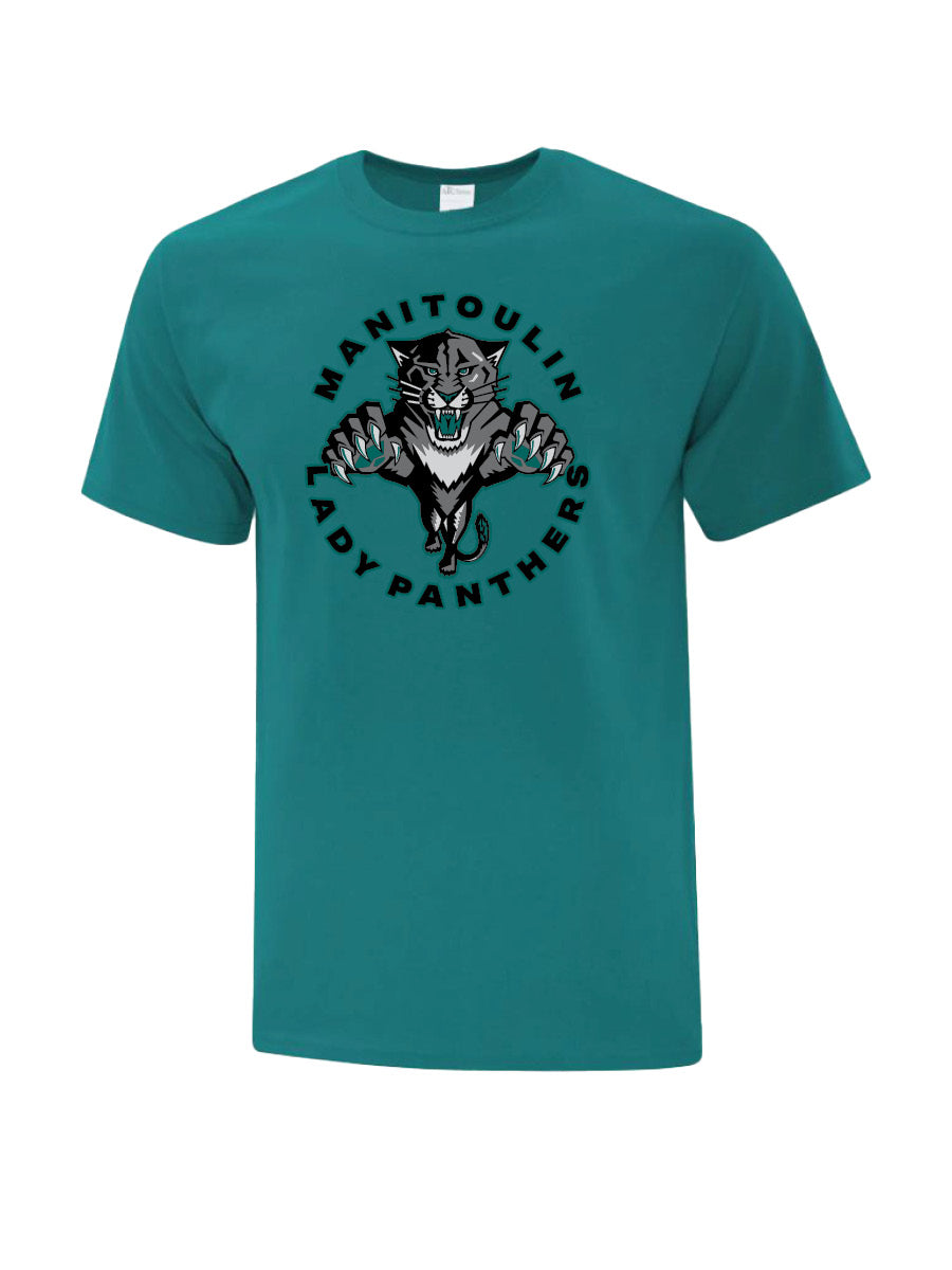 LADY PANTHERS - Cotton T-Shirt - Printed Logo