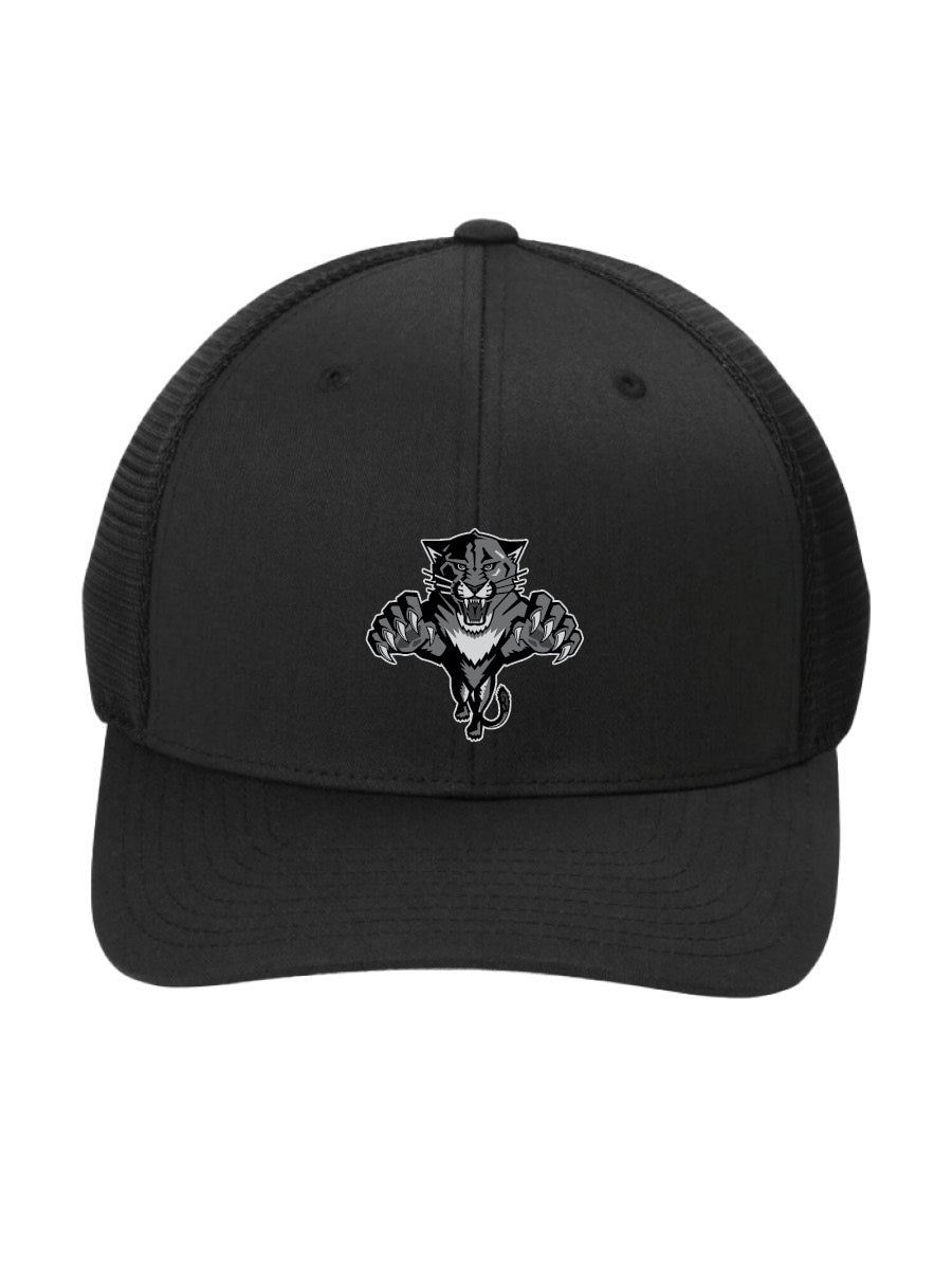PANTHERS - Flex Fit Mesh Back Hat - Embroidered Logo