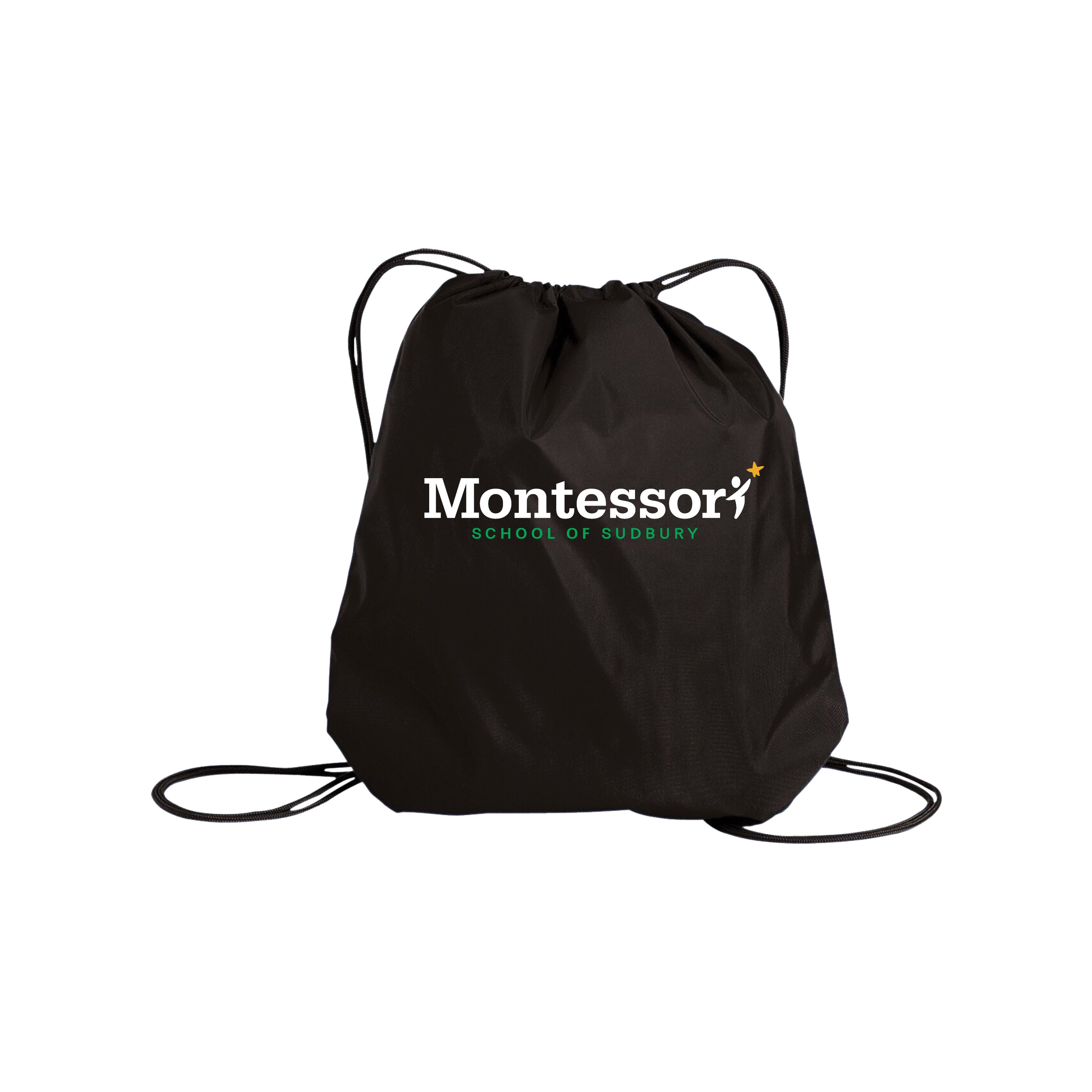 MONTESSORI - Cinch Bag - Printed Logo
