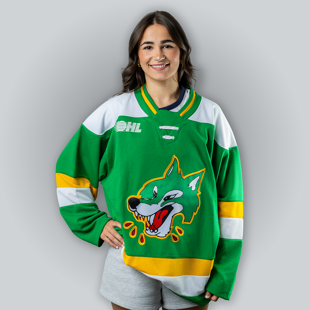 Wolves Replica Sub w/ Crest Fan Jersey - Green