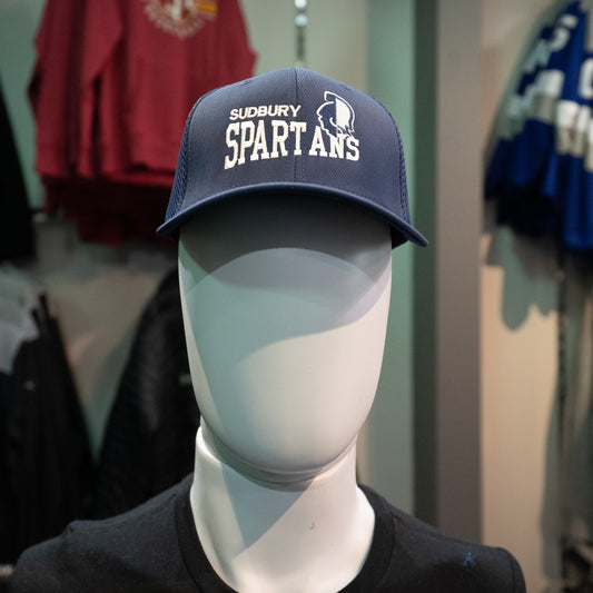 Spartans Navy Flex Fit Hat