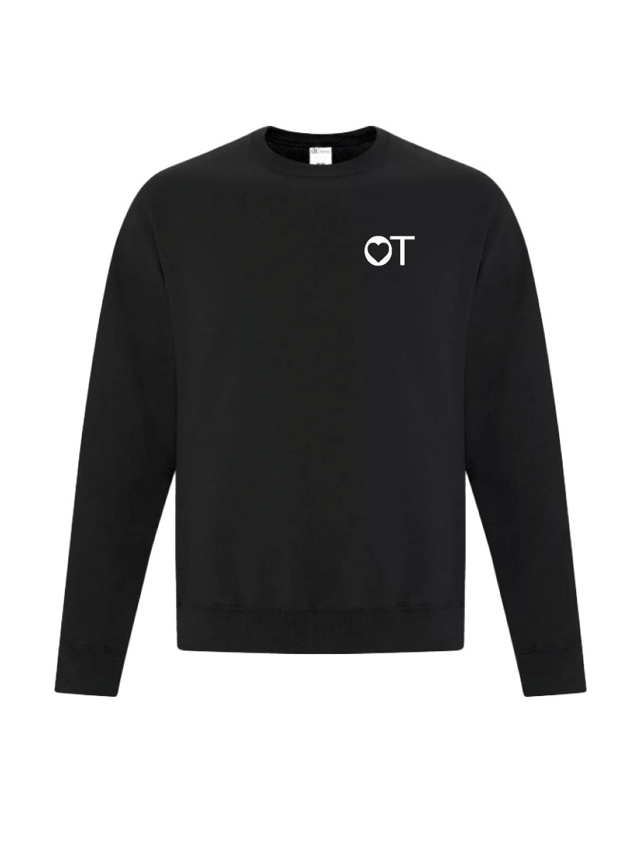 OT – Unisex Crewneck Sweater – Black