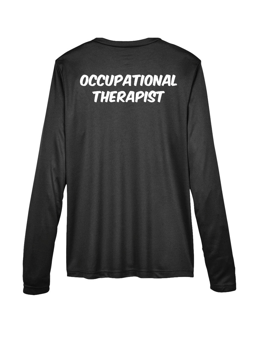OT – Ladies Long Sleeve DriFit Shirt – Black