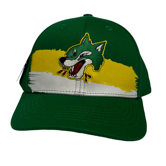 Wolves Bardown Retro Splash Green Hat