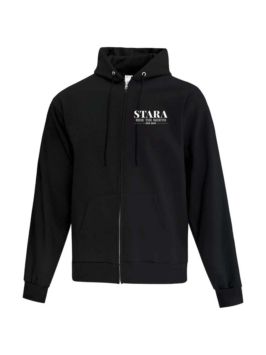 STARA - Full Zip Hoodie - Embroidered Logo
