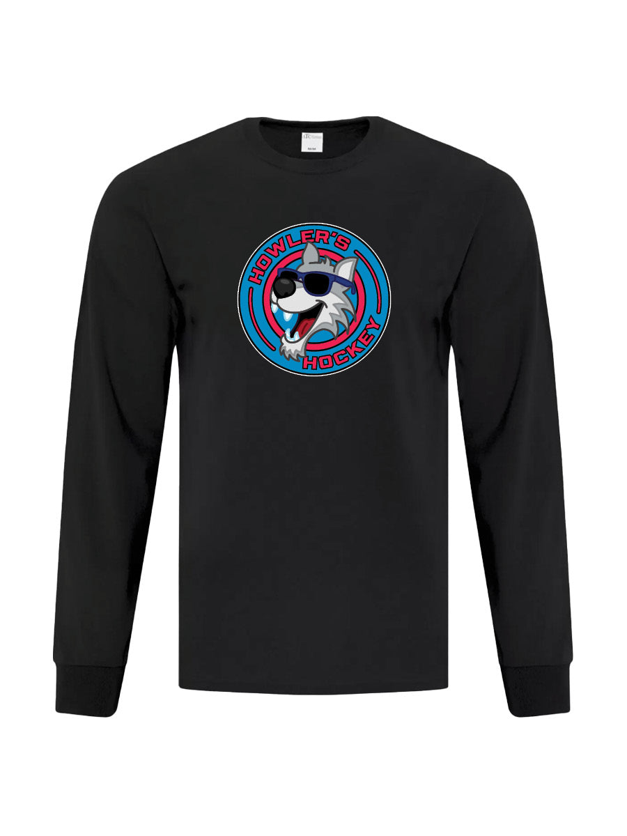 Howler's Hockey - Cotton Long Sleeve - Printed Logo
