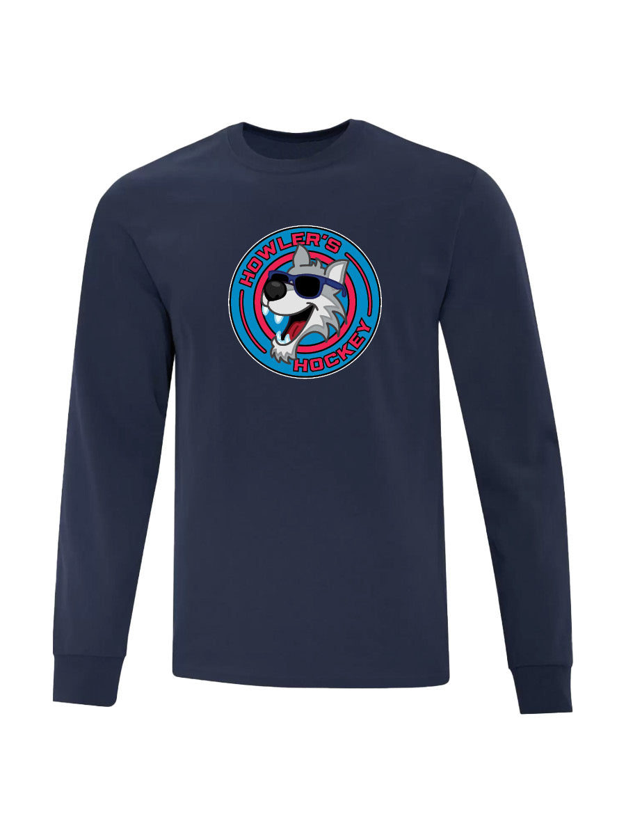 Howler's Hockey - Cotton Long Sleeve - Printed Logo
