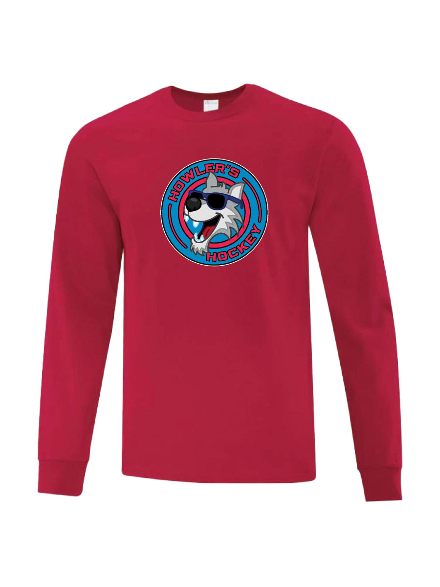 Howler's Hockey - Cotton Long Sleeve - Printed Logo