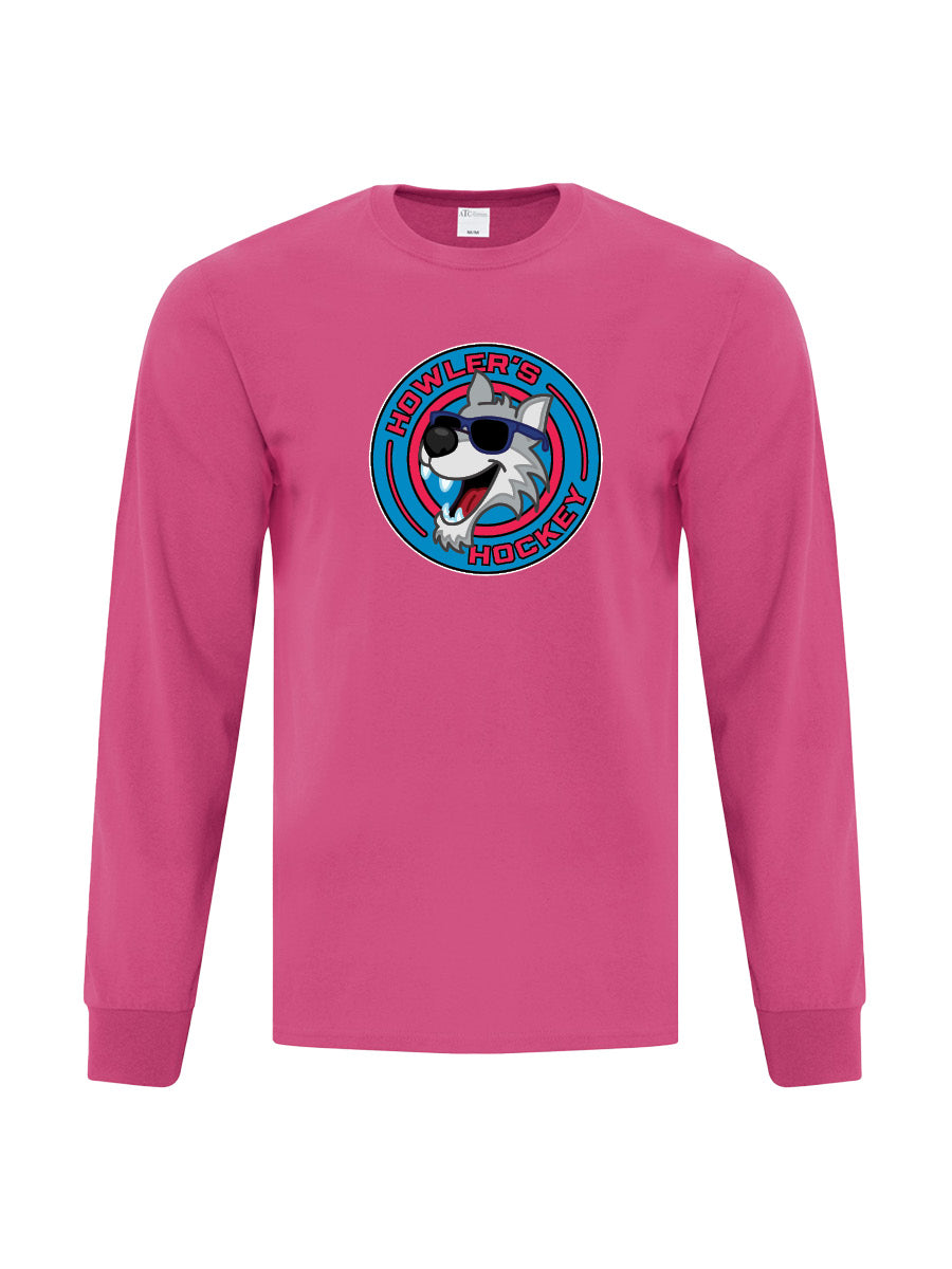 Howler's Hockey - Cotton Long Sleeve - Printed Logo
