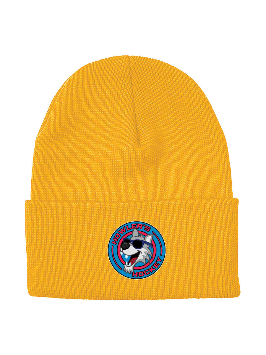 Howler's Hockey - Flip Cuff Beanie - Embroidered Patch Logo - OSFA