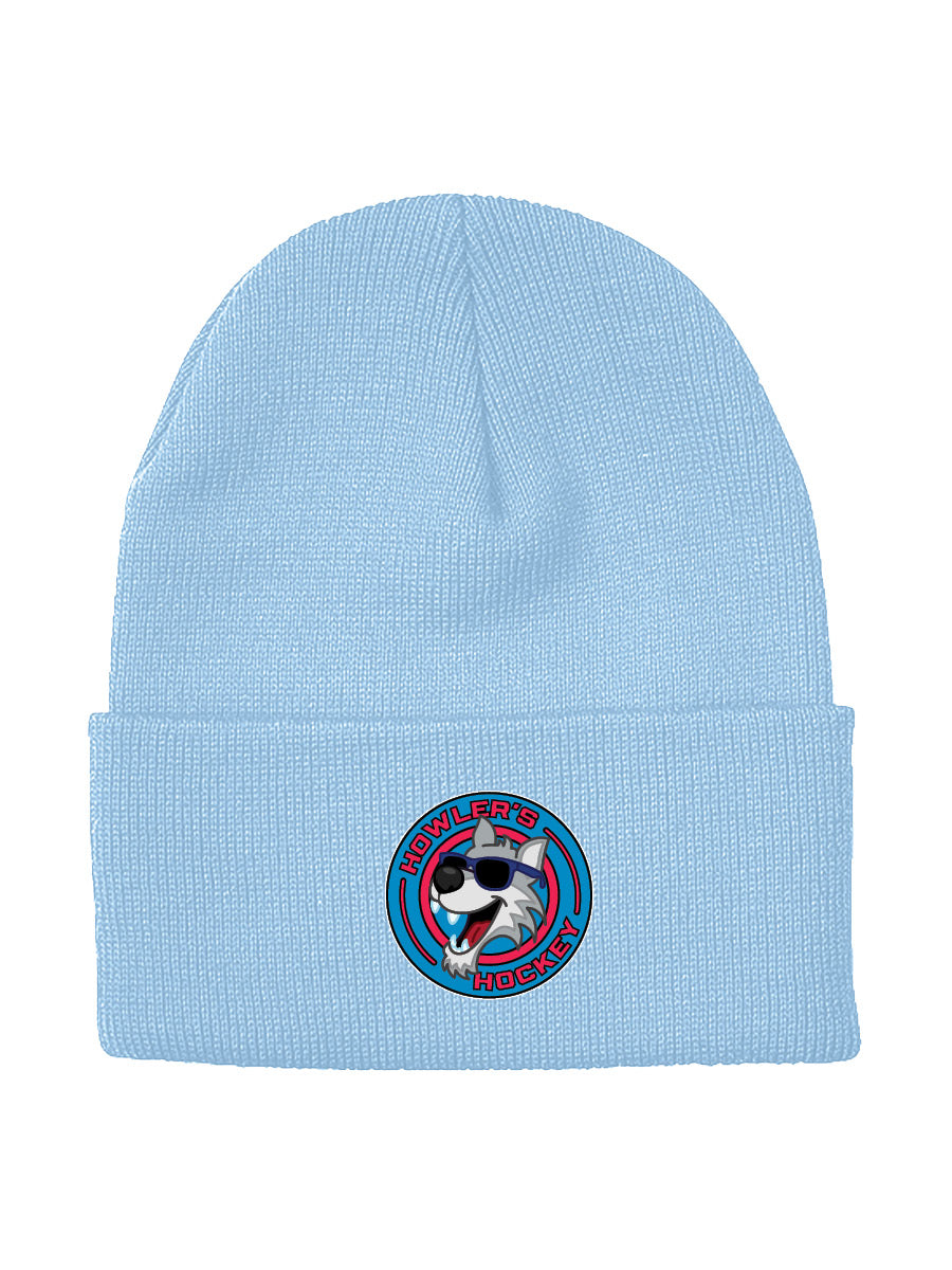 Howler's Hockey - Flip Cuff Beanie - Embroidered Patch Logo - OSFA
