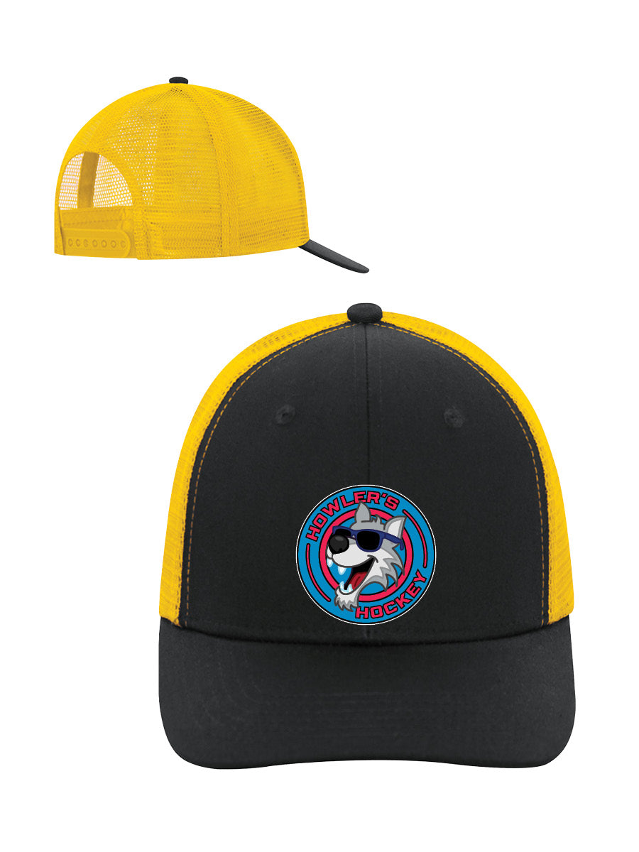 Howler's Hockey - Trucker Hat - Embroidered Patch Logo OSFA