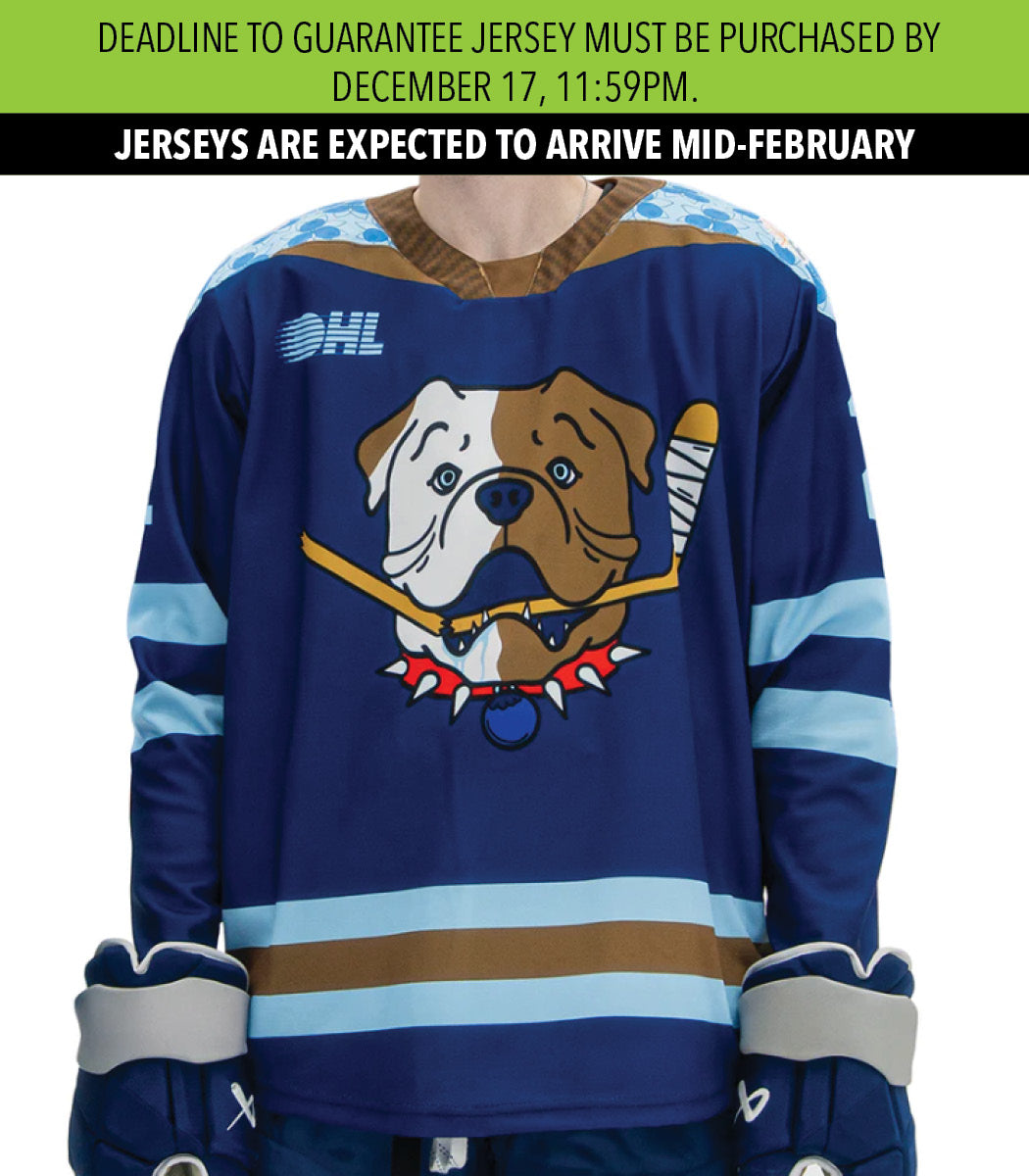 PRE-ORDER: Wolves x Shoresy Limited Edition Replica Jersey 2025 - Blank