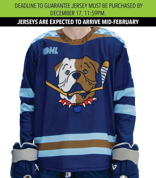 PRE-ORDER: Wolves x Shoresy Limited Edition Replica Jersey 2025 - Blank