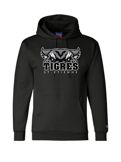 ST-ETIENNE - Printed B&W Champion Hoodie