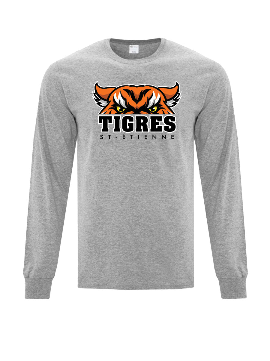 ST-ETIENNE - Cotton Long Sleeve Colour - Printed Logo