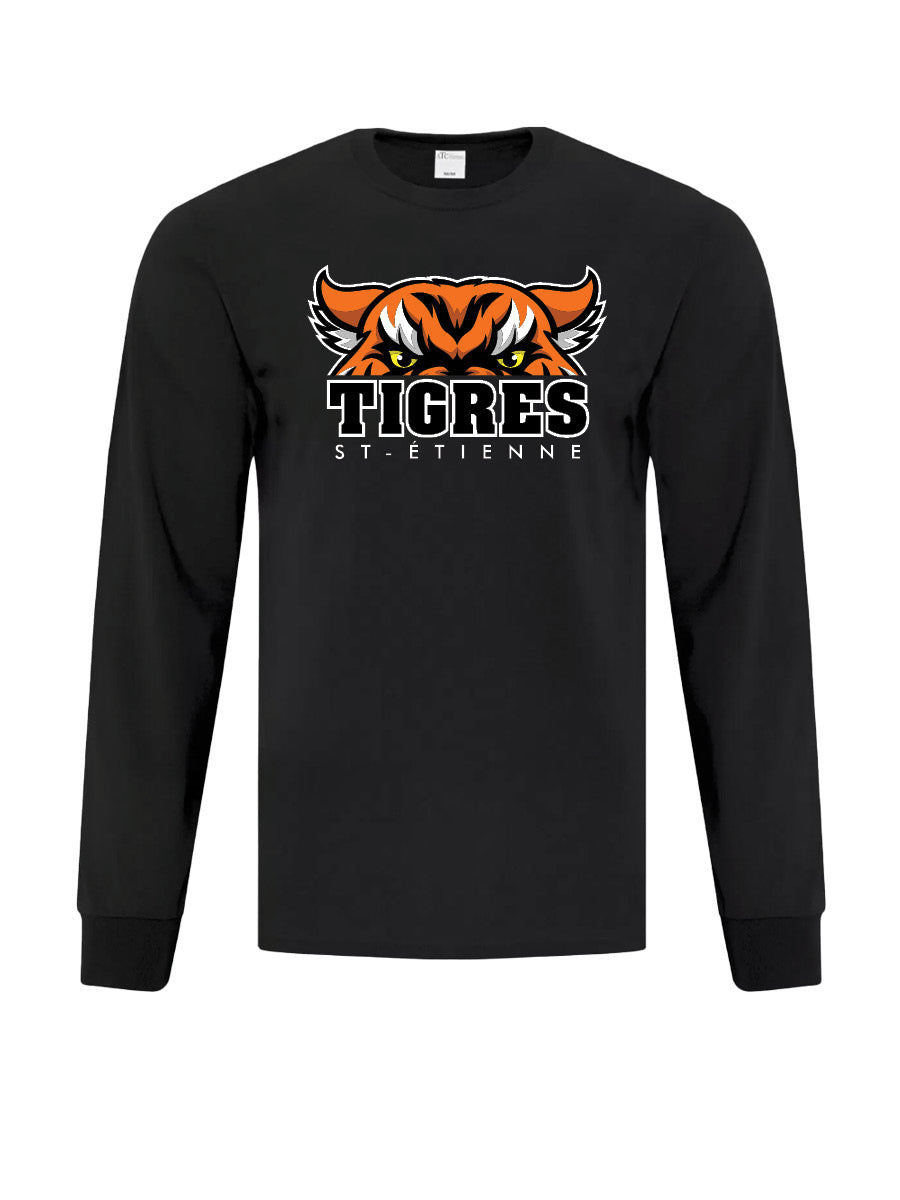 ST-ETIENNE - Cotton Long Sleeve Colour - Printed Logo
