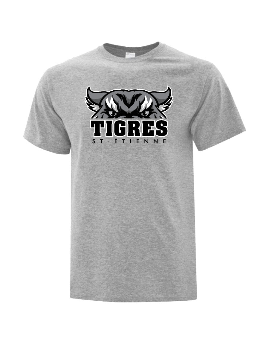 ST-ETIENNE - Cotton T-Shirt B&W - Printed Logo