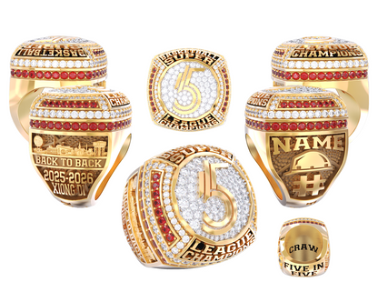 PRE-ORDER 2026 Authentic Sudbury Five Championship Ring