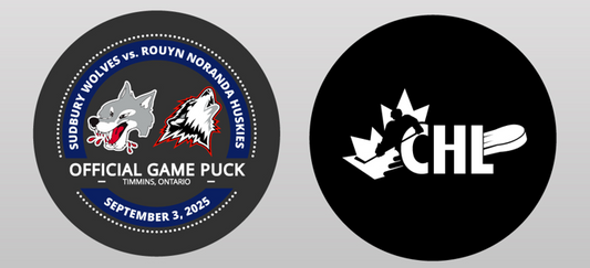 Wolves - Timmins Pre Season Game Puck