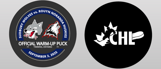 Wolves - Timmins Pre Season Warm-Up Puck