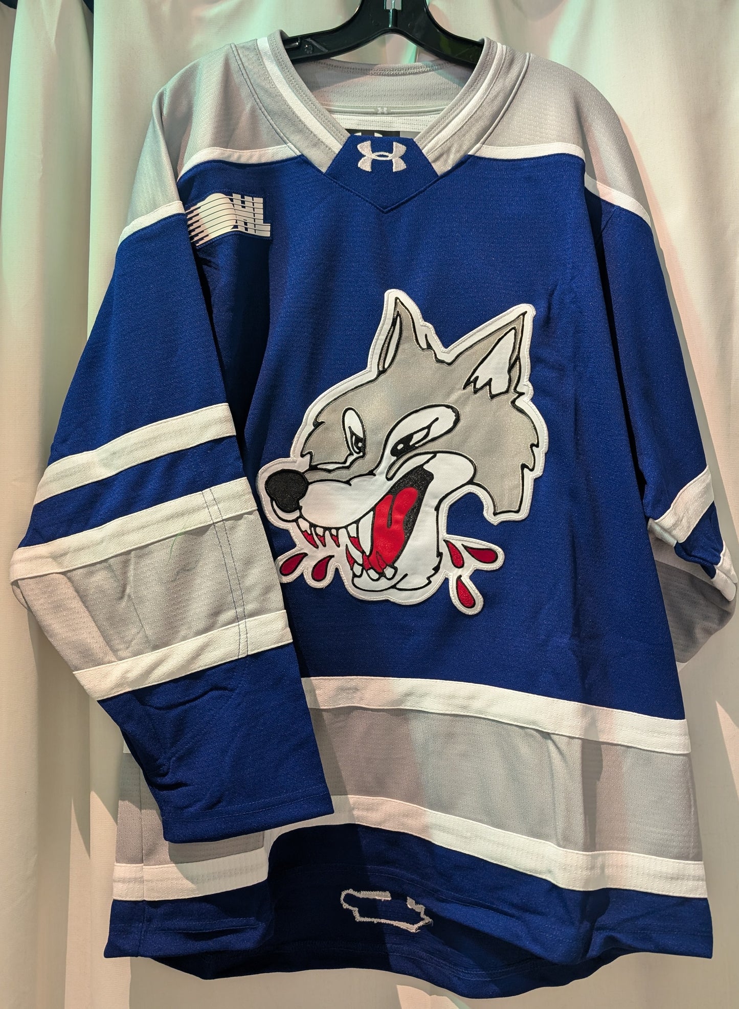 Wolves Authentic UA Replica Game Jersey - Blue