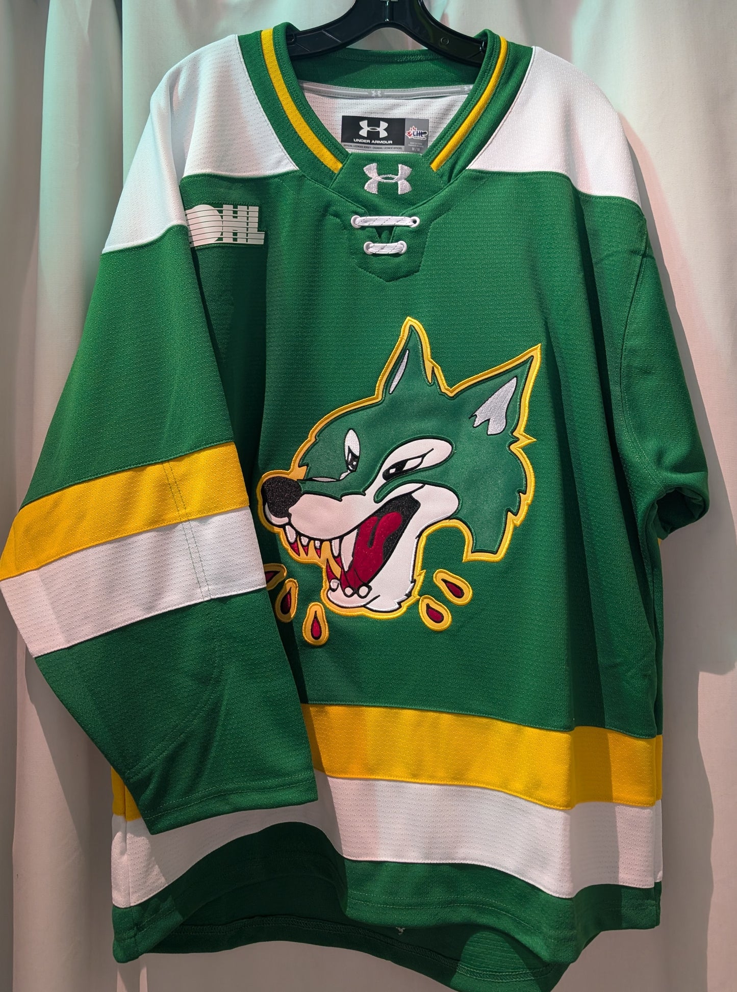 Wolves Authentic UA Replica Game Jersey - Green