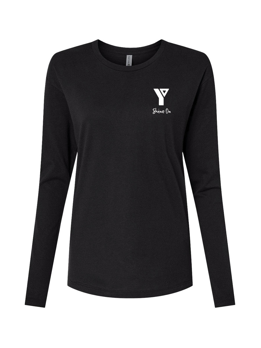 YMCA H&W - Ladies Long Sleeve - Printed Logo